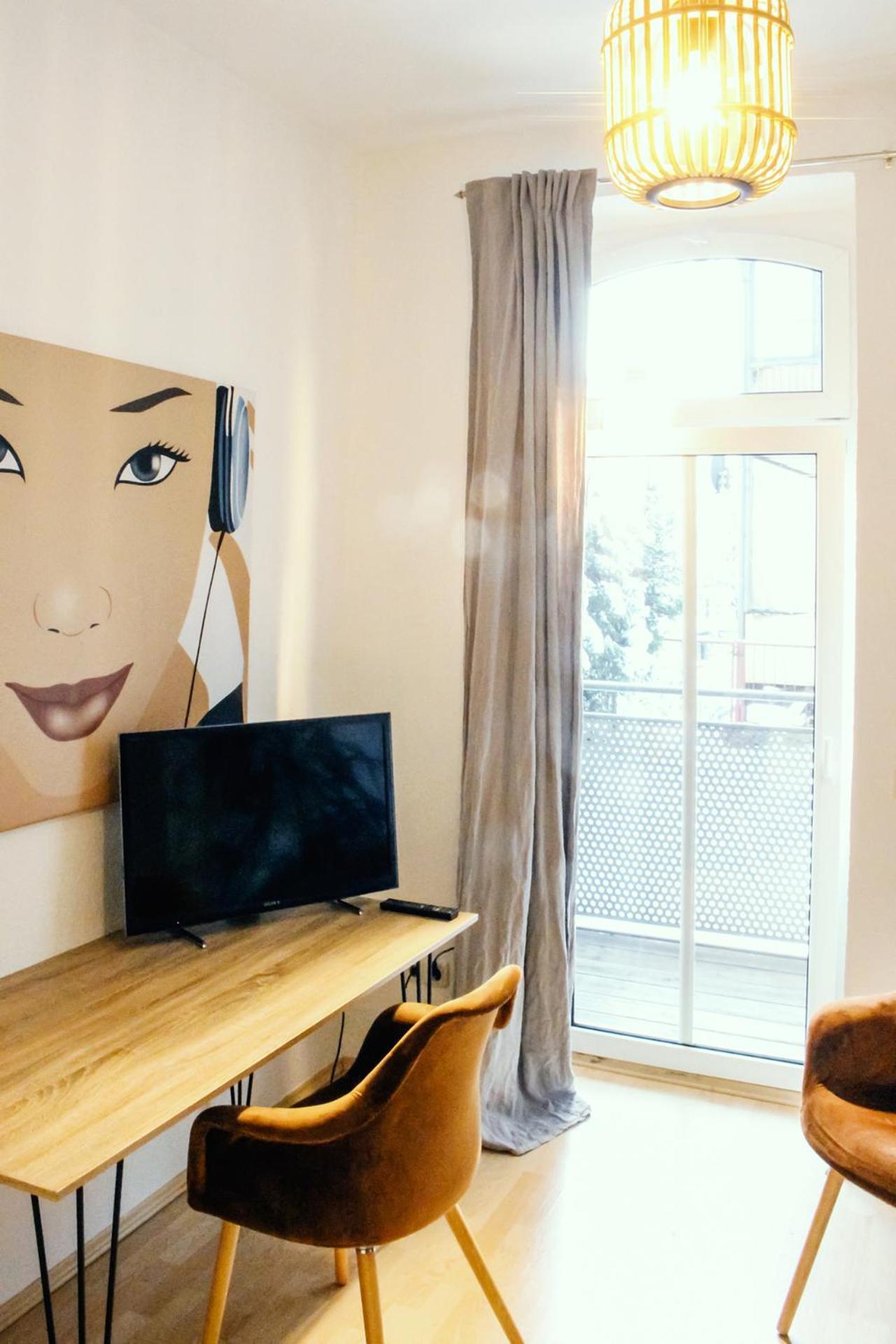 Nuwilu One - Apartment Mit Balkon Im Herzen Erfurts - Magenta Tv- Netflix - Disney Exterior photo